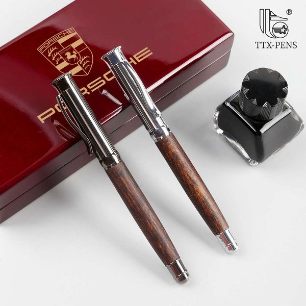 pear wood metal pen business gift ink bag high end wooden 
pear wood metal pen business gift ink bag high end wooden