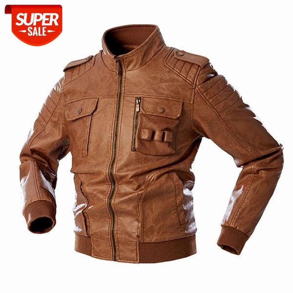cycling faux leather jackets men stand collar motorcycle pu jacket male casual fleece windbreaker mens coats chaqueta hombre #eb6b, Black;brown
cycling faux leather jackets men stand collar motorcycle pu jacket male casual fleece windbreaker mens coats chaqueta hombre #eb6b, Black;brown