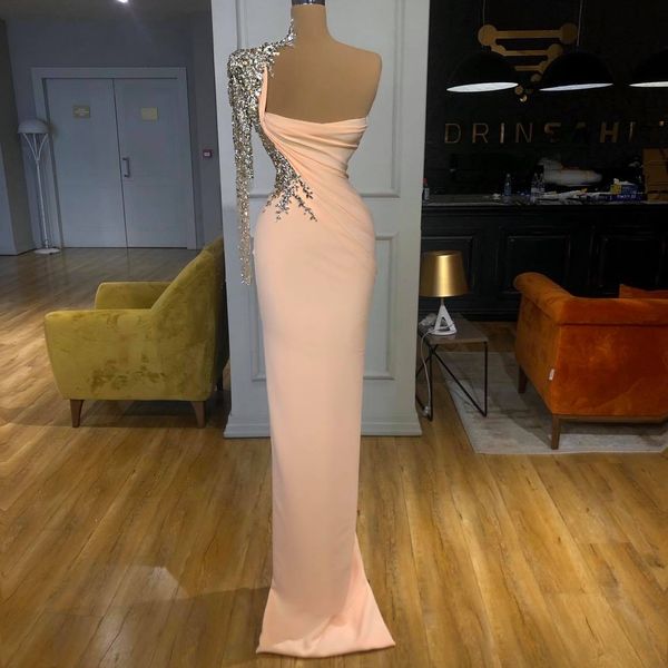 one shoulder mermaid evening dresses lace sequined satin pleat prom dress vestido de novia party second reception gowns, Black;red
one shoulder mermaid evening dresses lace sequined satin pleat prom dress vestido de novia party second reception gowns, Black;red