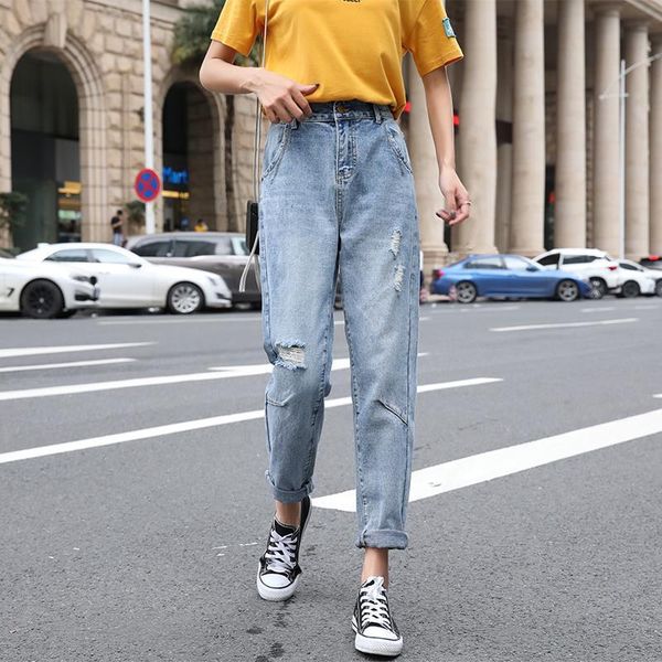 women's jeans spot fall 2021 han edition haroun pants of tall waist hip hop street hipster wholesale w6606, Blue
women's jeans spot fall 2021 han edition haroun pants of tall waist hip hop street hipster wholesale w6606, Blue