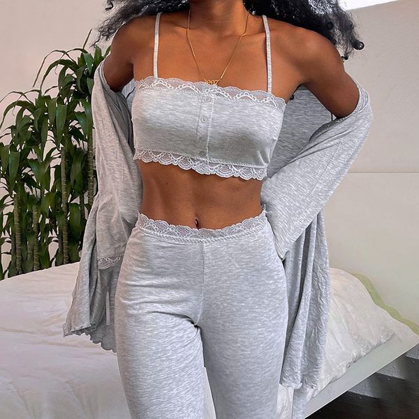 pajamas women bedroom matching sets 3 piece outfits kimono pants sleepwear plus size loungewear d37-dg45, White
pajamas women bedroom matching sets 3 piece outfits kimono pants sleepwear plus size loungewear d37-dg45, White