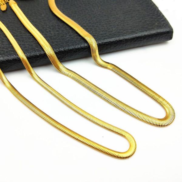chains 4mm 6mm stainless steel snake link chain for necklace men women rope choker simple hip hop style jewelry, Silver
chains 4mm 6mm stainless steel snake link chain for necklace men women rope choker simple hip hop style jewelry, Silver