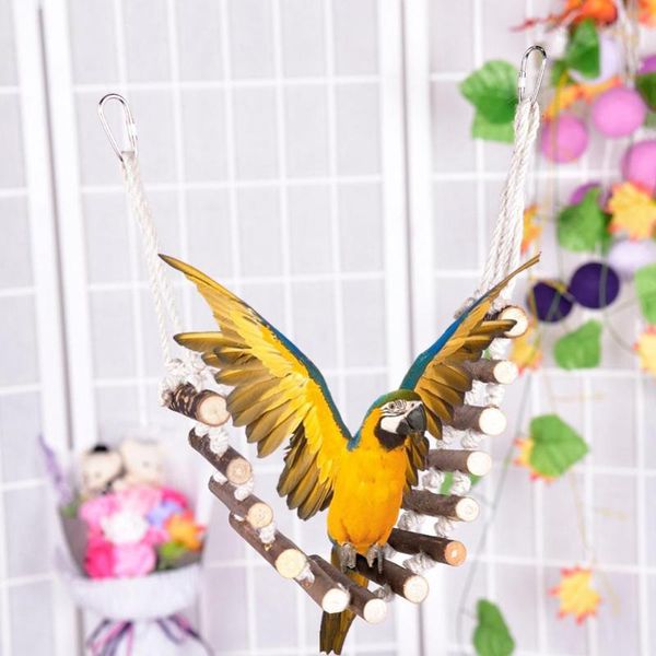 other bird supplies pet bridge ladder parrot swing sturdy rope natural wooden training toy easy installation
other bird supplies pet bridge ladder parrot swing sturdy rope natural wooden training toy easy installation