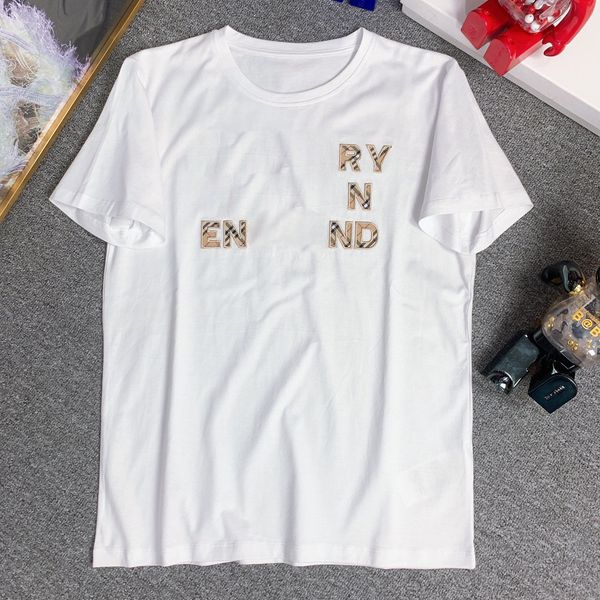 2021 designer new high-end custom cotton t-shirt fashion all-match men and women with the same style988, White
2021 designer new high-end custom cotton t-shirt fashion all-match men and women with the same style988, White