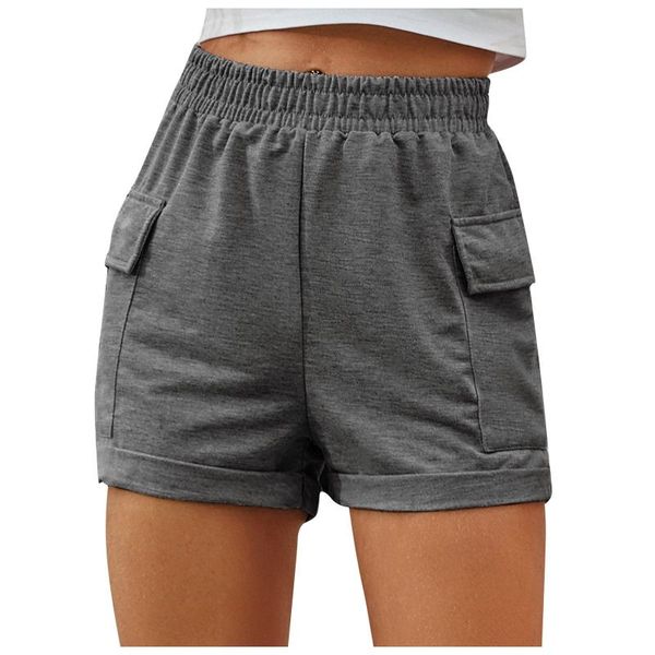 women's shorts women casual high elasticity soft comfy activewear lounge with pockets waist stretch athletic jogging, White;black
women's shorts women casual high elasticity soft comfy activewear lounge with pockets waist stretch athletic jogging, White;black