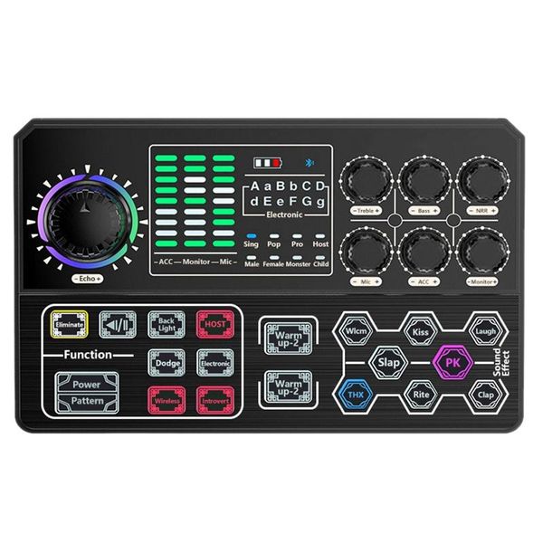 sound cards p5 external live card voice changer dj mixer board for pc, bluetooth with effects
sound cards p5 external live card voice changer dj mixer board for pc, bluetooth with effects