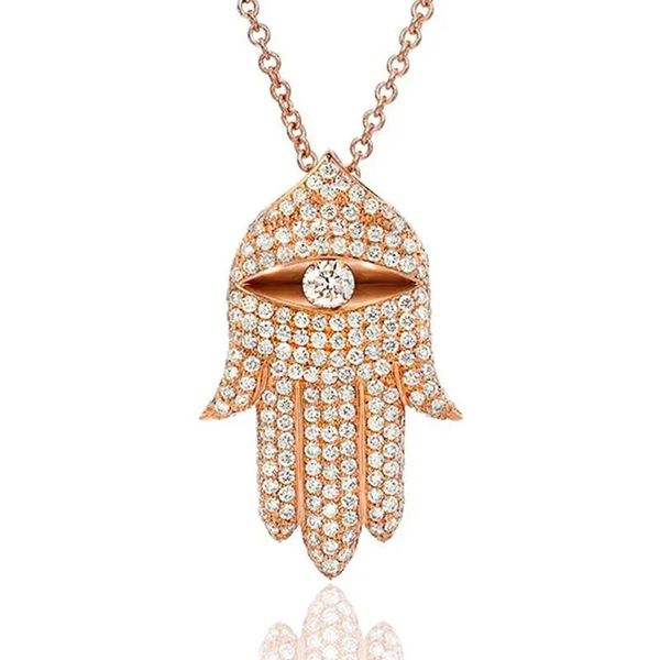 pendant necklaces huitan fashion hand of fatima pendent women inlaid shiny cz stone creative dance party accessories female necklace, Silver
pendant necklaces huitan fashion hand of fatima pendent women inlaid shiny cz stone creative dance party accessories female necklace, Silver