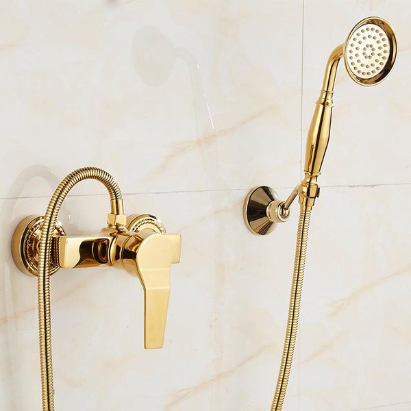 bathroom shower faucet set & cold gold solid brass shower faucet mixer wall mounted european style
bathroom shower faucet set & cold gold solid brass shower faucet mixer wall mounted european style