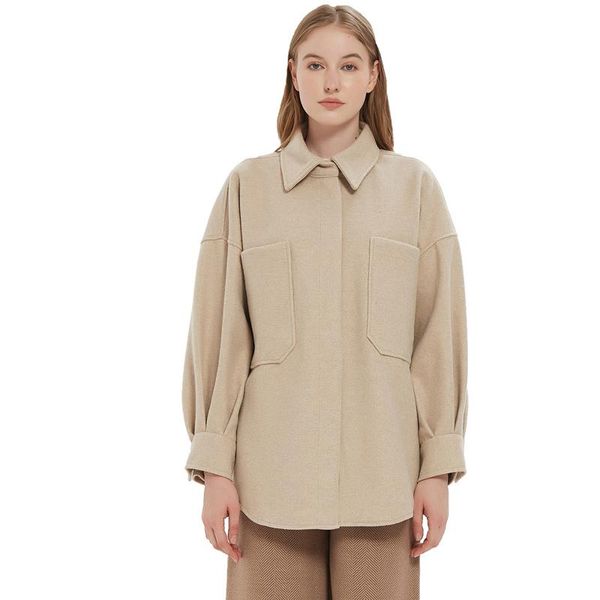 women's jackets spring and autumn casual solid color lapel long sleeve pocket decorative jacket, Black;brown
women's jackets spring and autumn casual solid color lapel long sleeve pocket decorative jacket, Black;brown