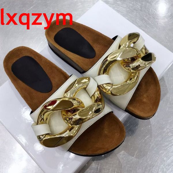 new fashion metal chain women slippers flat mules summer beach shoes ladies genuine leather runway sandals female 60% off store online, Black
new fashion metal chain women slippers flat mules summer beach shoes ladies genuine leather runway sandals female 60% off store online, Black