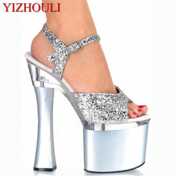 dress shoes est shining silver 18cm super high heel platforms pole dance/performance/star/model shoes, wedding, Black
dress shoes est shining silver 18cm super high heel platforms pole dance/performance/star/model shoes, wedding, Black