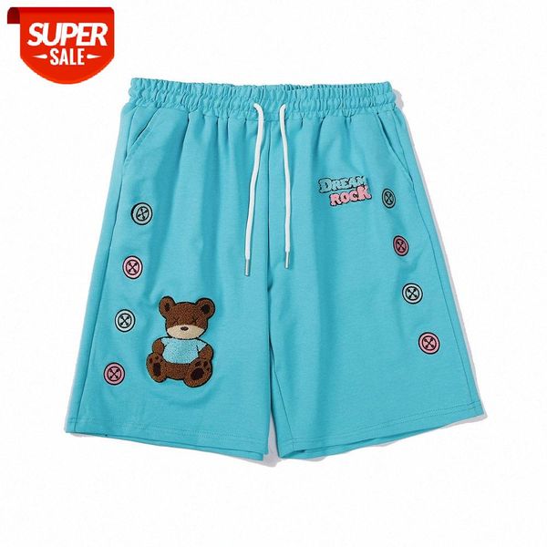 bear embroidery casual shorts men's street flow loose straight five-point pants sports #gs5i, Black
bear embroidery casual shorts men's street flow loose straight five-point pants sports #gs5i, Black