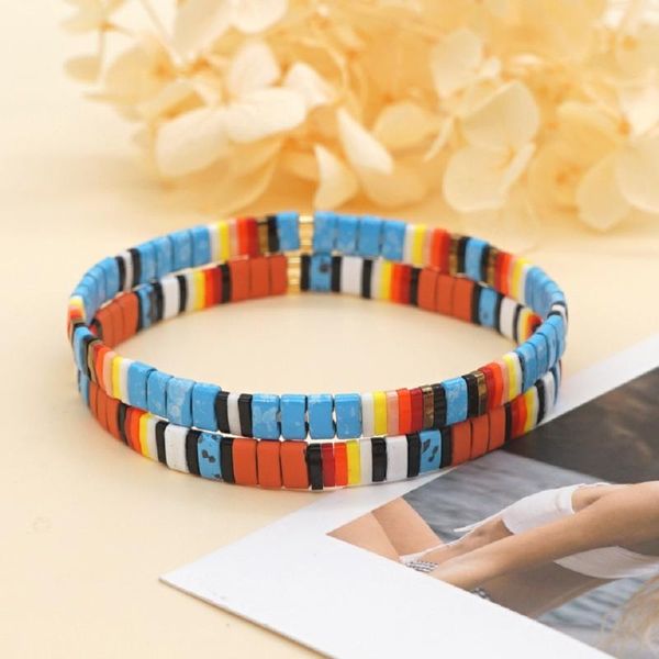 charm bracelets go2boho enamelled tile hematite stone beaded bracelet for women native style ccouples pulsera femme enamel jewelry, Golden;silver
charm bracelets go2boho enamelled tile hematite stone beaded bracelet for women native style ccouples pulsera femme enamel jewelry, Golden;silver