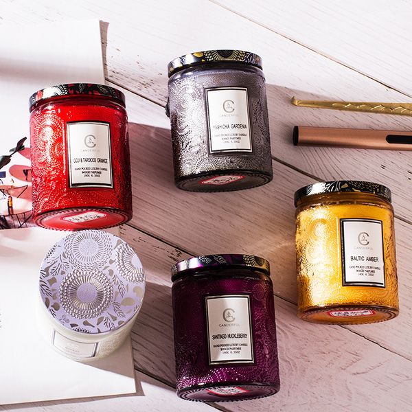 large/small luxury aromatherapy candle 3d embossed glass scented candles soy wax wedding decorations valentines day gifts xd24870
large/small luxury aromatherapy candle 3d embossed glass scented candles soy wax wedding decorations valentines day gifts xd24870