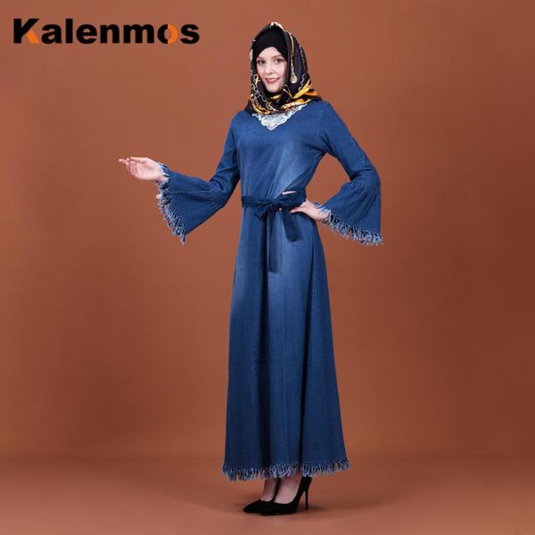 casual dresses dubai muslim women hijab dress lace-up slim flare sleeve denim a-line big swing islam abaya kaftan arab islamic clothing, Black;gray
casual dresses dubai muslim women hijab dress lace-up slim flare sleeve denim a-line big swing islam abaya kaftan arab islamic clothing, Black;gray
