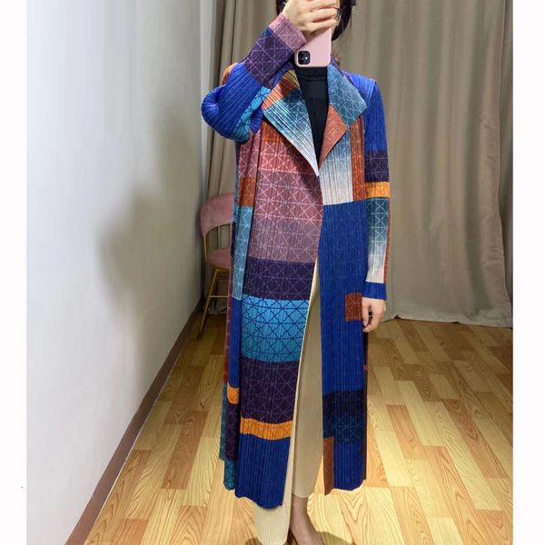 Autumn Print Miyak Plissate Sleeves Collar Standing Foreign Style Big Size Was Thin Long Coat 98 Vb8f, Black;brown
Autumn Print Miyak Plissate Sleeves Collar Standing Foreign Style Big Size Was Thin Long Coat 98 Vb8f, Black;brown