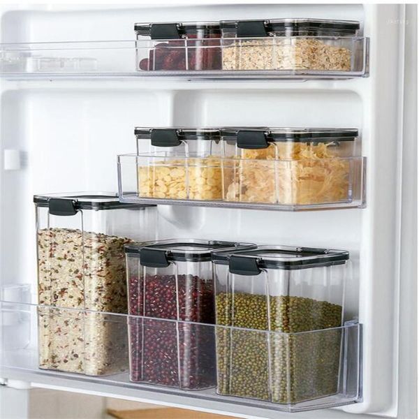 eco-friendly kitchen storage containers refrigerator organizer tea bean grain box transparent sealed container bottles & jars
eco-friendly kitchen storage containers refrigerator organizer tea bean grain box transparent sealed container bottles & jars