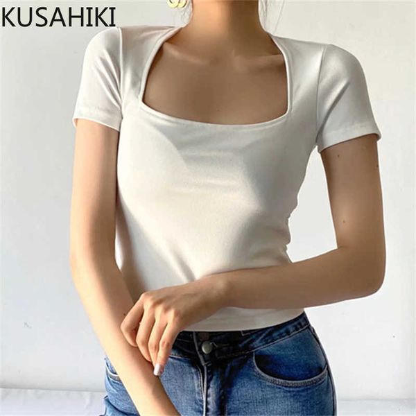 short sleeve woman t shirts summer solid slim shirt korean stretch basic crop graphic tee 6h138 210603, White
short sleeve woman t shirts summer solid slim shirt korean stretch basic crop graphic tee 6h138 210603, White
