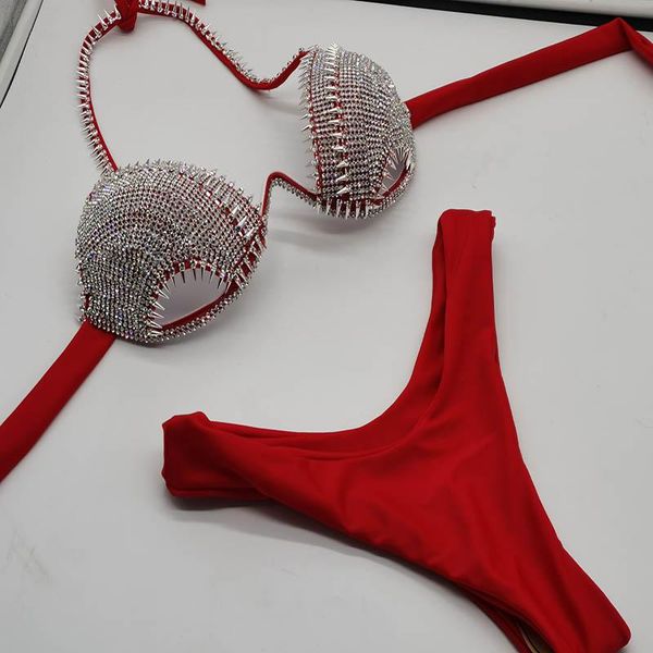 2021 anibol diamond swimwear women bikini rhinestone swimsuit push up bathing suit
2021 anibol diamond swimwear women bikini rhinestone swimsuit push up bathing suit