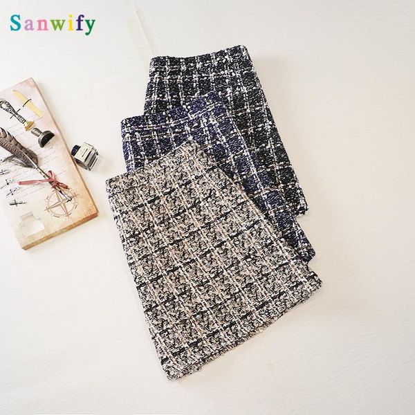skirts woolen plaid skirt for women 2021 fashion double-breasted high waist slimming a- line short, Black
skirts woolen plaid skirt for women 2021 fashion double-breasted high waist slimming a- line short, Black