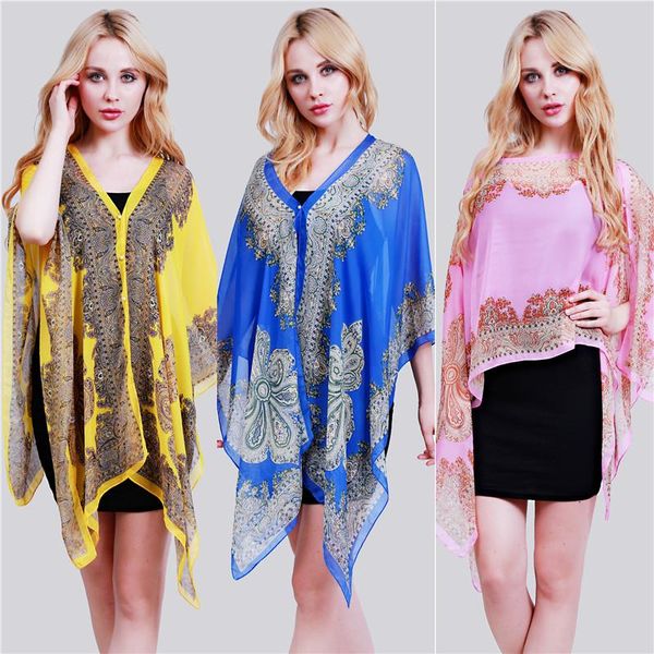 fashion women scarf shawl poncho printed sunscreen scarf sun protection shawl beach bikini cover soft comfortable sale, Blue;gray
fashion women scarf shawl poncho printed sunscreen scarf sun protection shawl beach bikini cover soft comfortable sale, Blue;gray