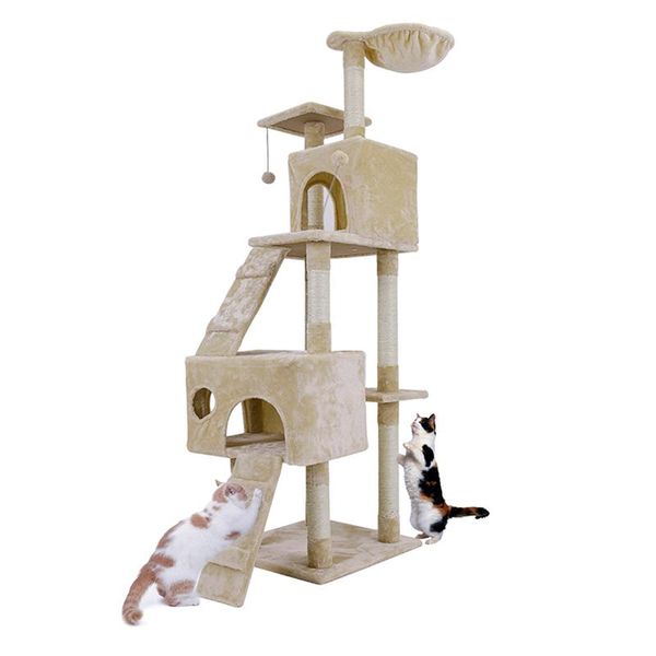 cat furniture & scratchers 175cm scratching post with jump lladder house tree pet wooden toys supplies for remote areas
cat furniture & scratchers 175cm scratching post with jump lladder house tree pet wooden toys supplies for remote areas