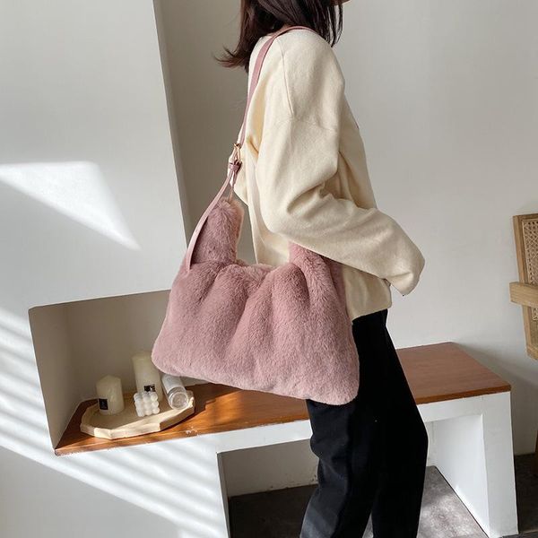 evening bags winter casual plush shoulder bag for women cute faux fur lady messeneger large capacity tote fashion purses
evening bags winter casual plush shoulder bag for women cute faux fur lady messeneger large capacity tote fashion purses