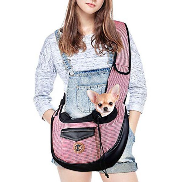 pet carrier bag cat dog carrier bag breathable sling adjustable padded shoulder strap comfort travel outer pet acces
pet carrier bag cat dog carrier bag breathable sling adjustable padded shoulder strap comfort travel outer pet acces
