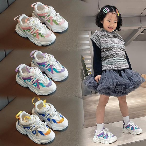 athletic & outdoor children's shoes spring boys' lace up sports girls' korean fashion running kids for girl sneakers, Black
athletic & outdoor children's shoes spring boys' lace up sports girls' korean fashion running kids for girl sneakers, Black