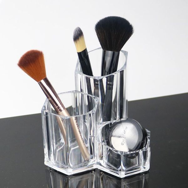 storage boxes & bins acrylic 3 slot cosmetic brush holder makeup organizer clear make up rack desk pen pencil
storage boxes & bins acrylic 3 slot cosmetic brush holder makeup organizer clear make up rack desk pen pencil