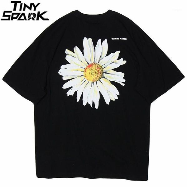 men hip hop t shirt streetwear 2020 chrysanthemum daisy t-shirt summer harajuku tshirt cotton short sleeve black tee flower1, White;black
men hip hop t shirt streetwear 2020 chrysanthemum daisy t-shirt summer harajuku tshirt cotton short sleeve black tee flower1, White;black