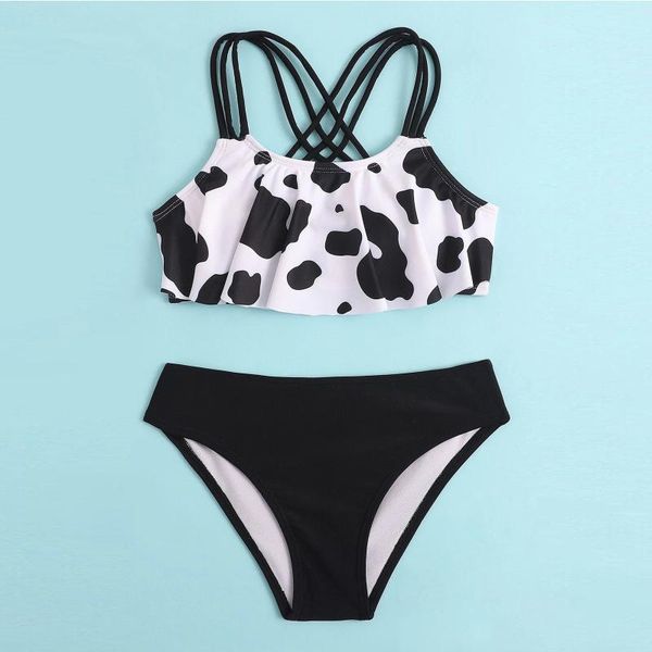 one-pieces cross straps cow printed swimwear for kids teen girls summer swimsuit bikini sets swimming beachwear bathing suit 8-13 years, Black
one-pieces cross straps cow printed swimwear for kids teen girls summer swimsuit bikini sets swimming beachwear bathing suit 8-13 years, Black