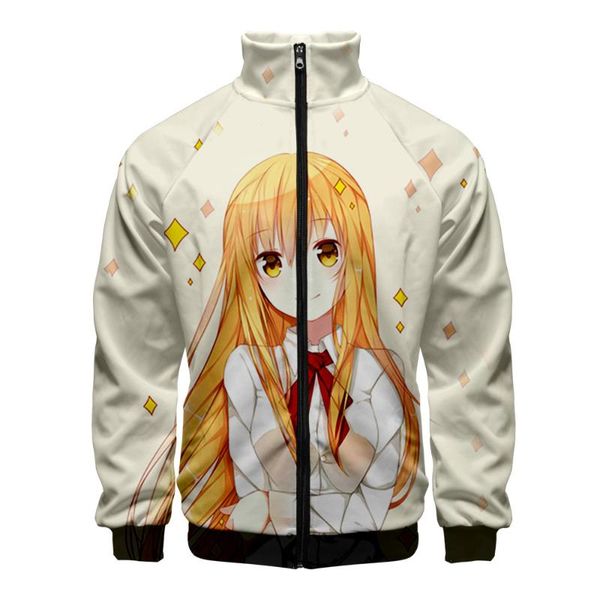 women's jackets himouto umaru-chan girl band style slim fit windbreaker men zipper fashion trend casual jacket, Black;brown
women's jackets himouto umaru-chan girl band style slim fit windbreaker men zipper fashion trend casual jacket, Black;brown