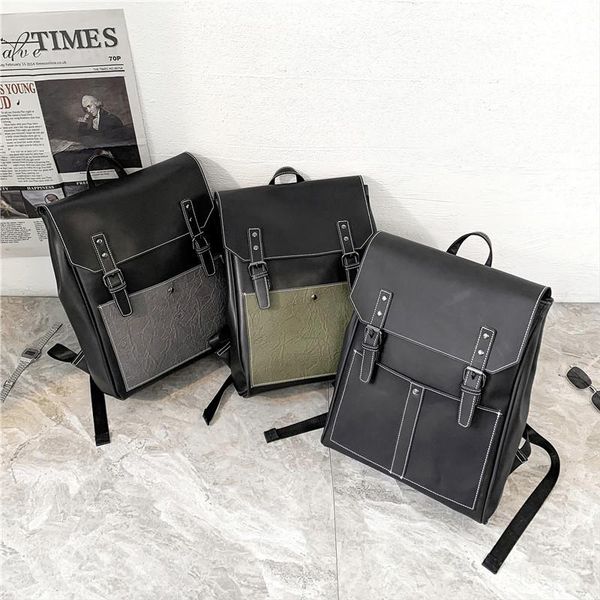 backpack fashion women crazy horse leather pu men backbag lager capacity school student lapdaypack travel bags trend
backpack fashion women crazy horse leather pu men backbag lager capacity school student lapdaypack travel bags trend