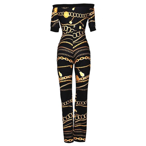 women's jumpsuits & rompers off shoulder women with sleeves 2021 fashion chain print slash neck club party bodysuit overalls bodycon, Black;white
women's jumpsuits & rompers off shoulder women with sleeves 2021 fashion chain print slash neck club party bodysuit overalls bodycon, Black;white