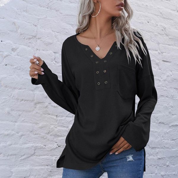 women's t-shirt t shirts fashion casual long sleeve v-neck loose shirt female harajuku woman clothes spring pullover #bl2, White
women's t-shirt t shirts fashion casual long sleeve v-neck loose shirt female harajuku woman clothes spring pullover #bl2, White