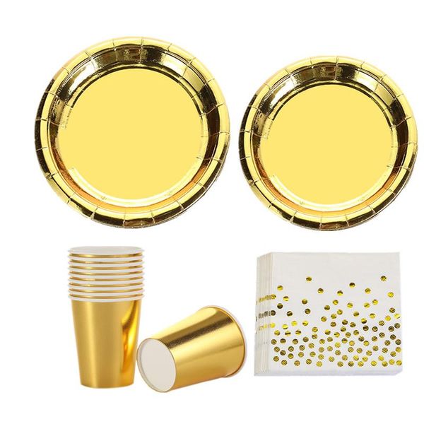 disposable dinnerware paper plate gold party supplies tableware napkin cup straw baby gift birthday
disposable dinnerware paper plate gold party supplies tableware napkin cup straw baby gift birthday