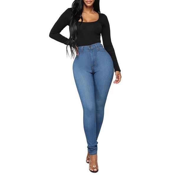 women's jeans slim up pants women bulifting ladies stretch simple trousers pantalones vaqueros mujer, Blue
women's jeans slim up pants women bulifting ladies stretch simple trousers pantalones vaqueros mujer, Blue