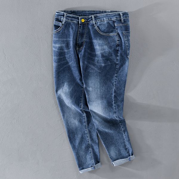 2021 new style ankle-length stretch cotton blue jeans brand pants for casual comfortable trousers men spodnie pantalones m59x
2021 new style ankle-length stretch cotton blue jeans brand pants for casual comfortable trousers men spodnie pantalones m59x