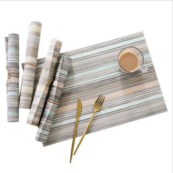 mats & pads 4 pcs/set modern pvc placemat non-slip dining table mat cafe waterproof placemats bowl pad cup drink coasters
mats & pads 4 pcs/set modern pvc placemat non-slip dining table mat cafe waterproof placemats bowl pad cup drink coasters