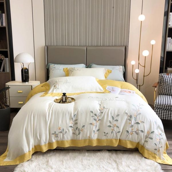 bedding sets soft breathable tencel floral embroidery set sleeping naked silky cool duvet cover bed linen fitted sheet pillowcases
bedding sets soft breathable tencel floral embroidery set sleeping naked silky cool duvet cover bed linen fitted sheet pillowcases