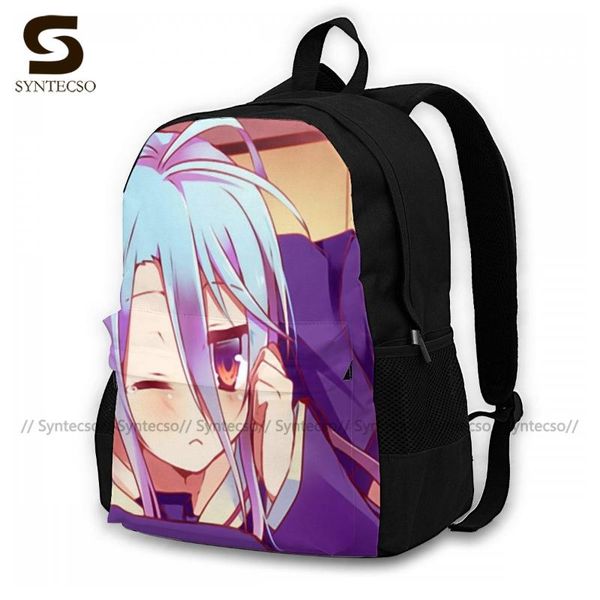 no game no life backpacks lightweight style polyester backpack trekking teen bags
no game no life backpacks lightweight style polyester backpack trekking teen bags