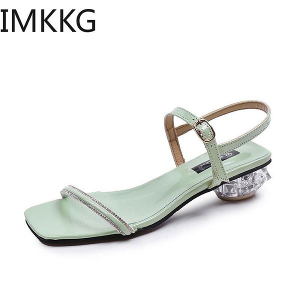women classic summer leather sandals med chunky block heels pumps sandals open toe buckle female fashion party shoesy10175, Black
women classic summer leather sandals med chunky block heels pumps sandals open toe buckle female fashion party shoesy10175, Black