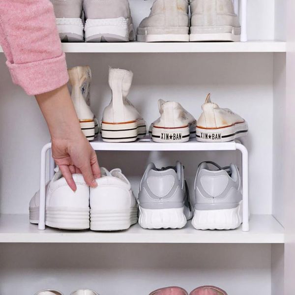 hooks & rails scalable layered space-saving shelf household living room dormitory plastic shoe slippers storage rack
hooks & rails scalable layered space-saving shelf household living room dormitory plastic shoe slippers storage rack