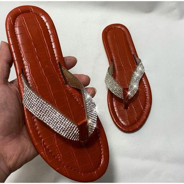 slippers summer women shoes flip flops beach flat open toe rhinestone sandals ladies big size female slides sandalias mujer, Black
slippers summer women shoes flip flops beach flat open toe rhinestone sandals ladies big size female slides sandalias mujer, Black