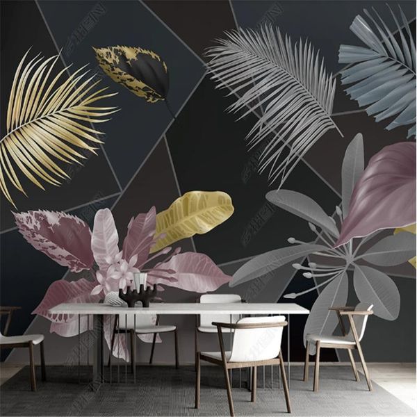wallpapers tropical plant flower leaf geometric wallpaper for living room tv background mural wall paper home decor papel de parede 3d
wallpapers tropical plant flower leaf geometric wallpaper for living room tv background mural wall paper home decor papel de parede 3d