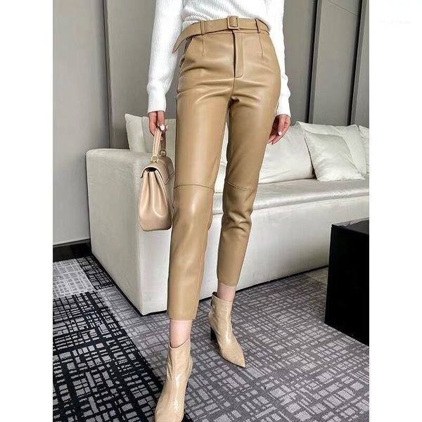 women's pants & capris sheepskin leather autumn winter slim ol pencil black ladies skinny tight, Black;white
women's pants & capris sheepskin leather autumn winter slim ol pencil black ladies skinny tight, Black;white
