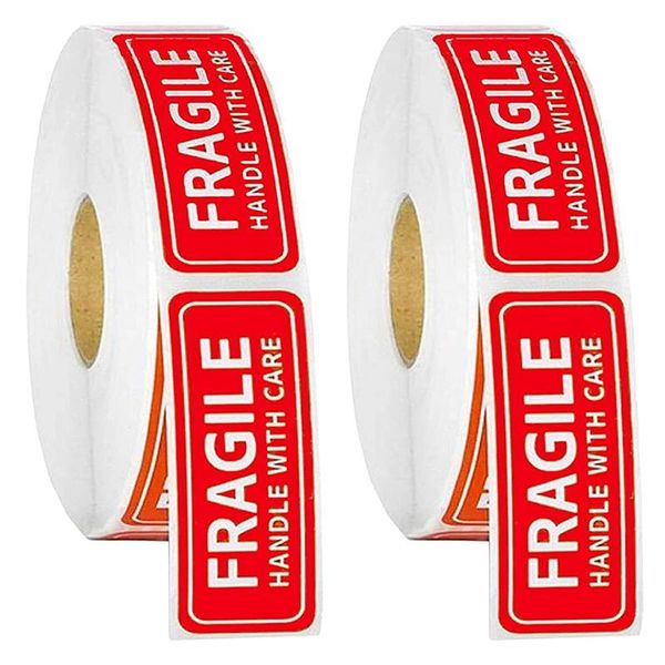 wall stickers 2 roll 1inchx 3inch labels fragile sticker red warning label for packaging
wall stickers 2 roll 1inchx 3inch labels fragile sticker red warning label for packaging