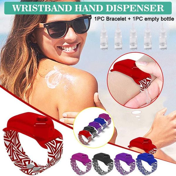 liquid wristband hand dispenser hand sanitizer dispensing portable silicone refillable wristband wearable sanitizer k888
liquid wristband hand dispenser hand sanitizer dispensing portable silicone refillable wristband wearable sanitizer k888
