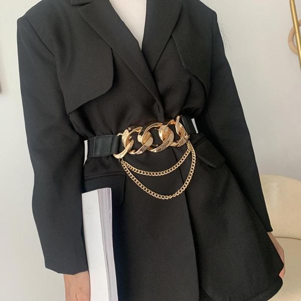 belts 80% fashion waist belt for blazer coat women elastic all-match dress waistband metal buckle accessories, Black;brown
belts 80% fashion waist belt for blazer coat women elastic all-match dress waistband metal buckle accessories, Black;brown